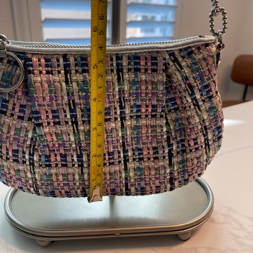 Coach Multicolor Tweed Shoulder Bag - Picture 7 of 10